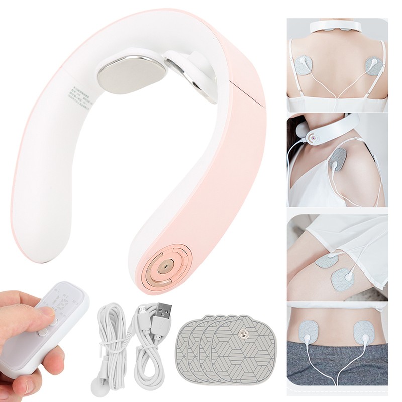 Cervical Vertebra Massage Device Mini Smart Constant Temperature Hot Compress