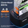 MAIWO External Dual Bay Hard Drive Docking Station with Offline