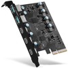 Tarjeta PCIe a USB 3.2/USB 3.1 Gen 2 de 10