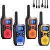 Wishouse Walkie Talkies for Adults Long Range-Rechargeable 4 Pack 2