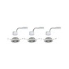 Paulmann 93425 LED Recessed Light Base Round Including 3 x