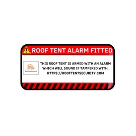 8 x M8 Tentbox Roof Tent Anti-Theft Security Nut Set + Security Alarm 113db SECURITY BUNDLE