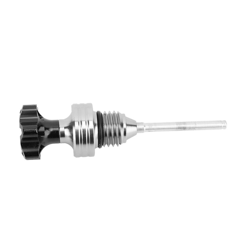 4.3in Motorcycle Engine Oil Fuel Tank Dipstick Level Gauge Meter