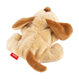 SIGIKID 42590 Mini Dog Cuddly Gadgets Girls and Boys Baby Toy Recommended from Birth Beige/Brown