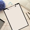 Skull Hand Skeleton Finger Plastic Clipboards with Low Profile Clip