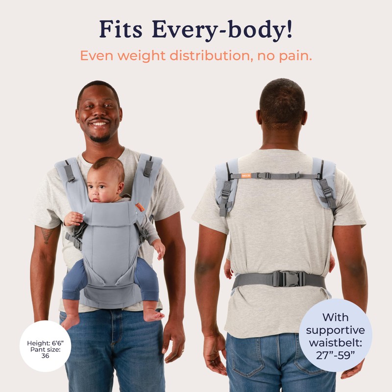 Beco Gemini Baby Carrier from Newborn to Toddler - Certified