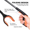 32" Grabber Tool, Foldable Grabber with Lightweight Extra Long Handy