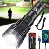 Gehavin Super Bright Flashlight 990000 High Lumens,High Powered XHP160.5 Led
