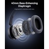 Baseus D05 Bluetooth Over-Ear Headphones - Powerful Bass, 15 Hours