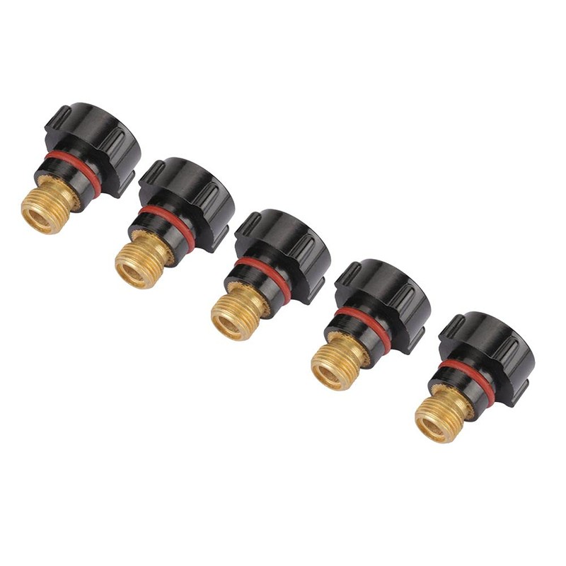 Welding Back Caps, Black Durable Replacement Part Plastic Tig Back