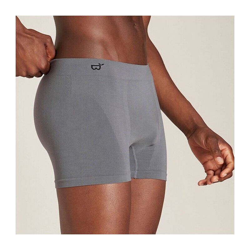 Boody Men's Original Boxers, Charcoal / M