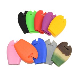 High-End Motorsports Orange Rubber Remote Key Chain Cover for Jeep Grand Cherokee 2008-2015