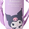 Sanrio (SANRIO) Cover-Attached Stainless Steel Bottle, Kuromi, Children, Dedicated Cold