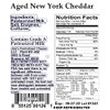 Aged New York Cheddar | 3-Pack | 8 oz Each