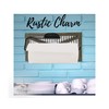Autumn Alley Rustic Barn Door Paper Towel Holder - Country