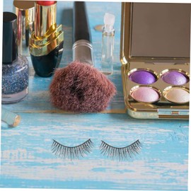 Healeved 3pcs Unique Decorative False Eyelashes Rhinestones for Party Cosplay and Stage Use Dense Natural Look Comfortable Wear for Weddings and Photoshoots