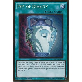 YU-GI-OH! - Pot of Duality (PGL2-EN055) - Premium Gold: Return of The Bling - 1st Edition - Gold Rare