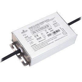 E ENERGYSTEC 12V AC to DC Converter, IP67 Waterproof,12V AC DC Rectifier, Low Voltage Transformer, Outdoor LED Power Supply