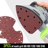 WORKPRO Detail Sander, 13,000 OPM Compact Electric Sander with Dust