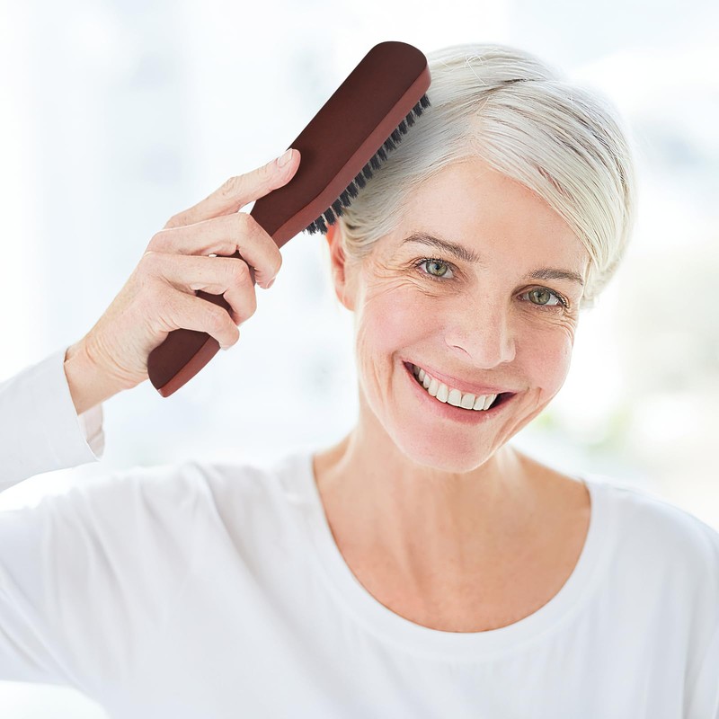 shockassist 2 Boar Bristle Hair Brushes - Soft Natural Bristles