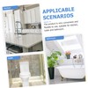 Mobestech Bathtub Splashing Guard Kitchen Sink Board for Bathroom PVC