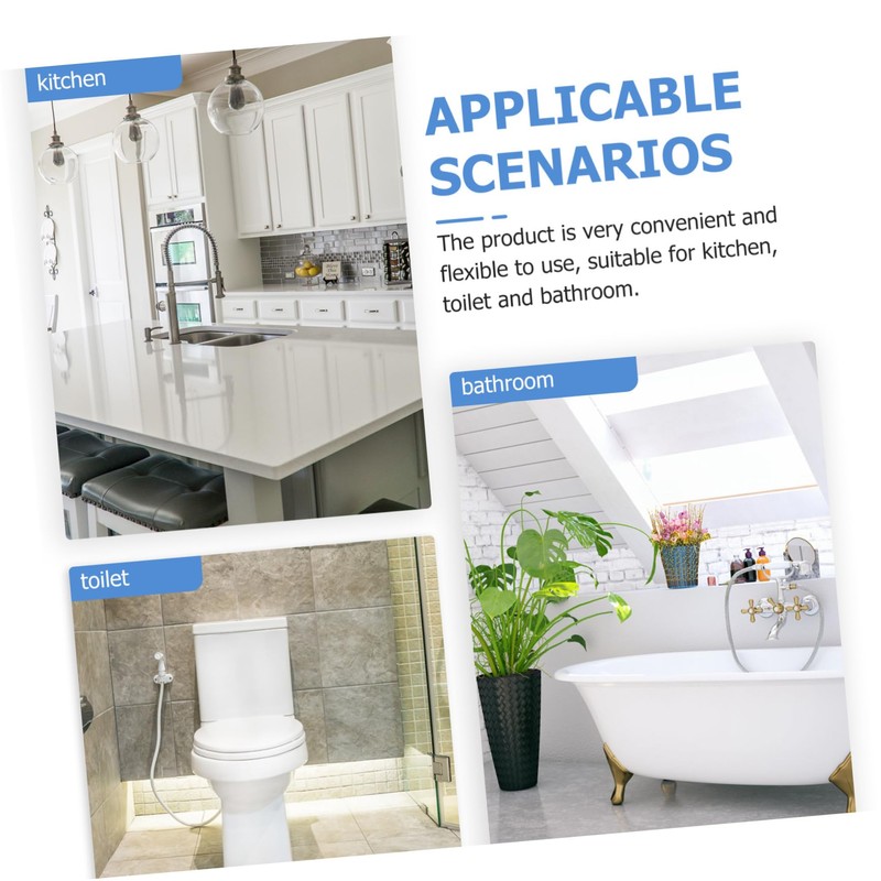 Mobestech Bathtub Splashing Guard Kitchen Sink Board for Bathroom PVC