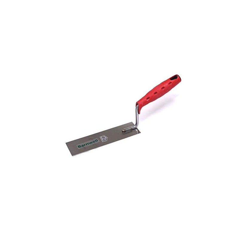 Barnwell Stainless Steel Margin Trowel 2" 50mm Plastering Soft Grip
