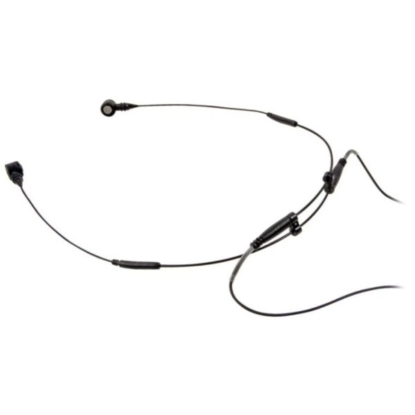 Kingdom KACLAKB Adjustable Black Collar Worn Microphone-Dis