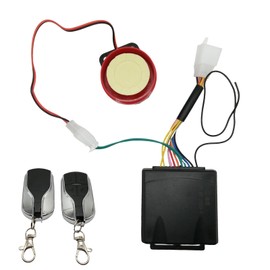 Scooter Car Security Alarm System Remote Control 12V Anti-theft Motorcycle Bike