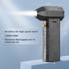 Mini Jet Fan 52m/s Violent Fan 130000 RPM Rechargeable Powerful