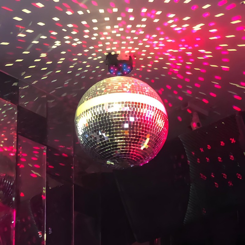 3-15RPM Disco Ball Motor Light,Adjustable Speed Disco Ball Spinner can