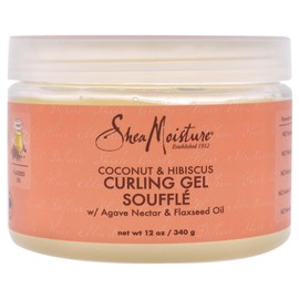 Shea Moisture Coconut & Hibiscus Curling Gel Souffle, 12 Ounce