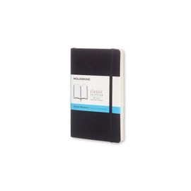 Moleskine Notebook Classic Notebook Soft Cover Dot Pocket Size Black QP614