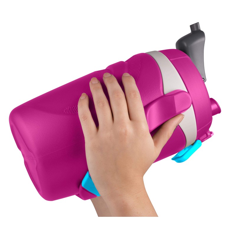 Thermos Botella para hidratación, aislada con espuma, Rosado, 1