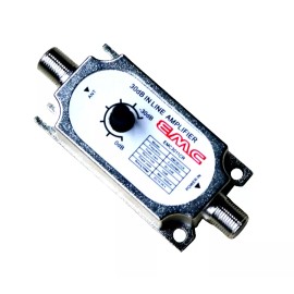 EMC SATELLITE AMPLIFIER 0-30dB ADJUSTABLE SIGNAL BOOSTER 2400MHz