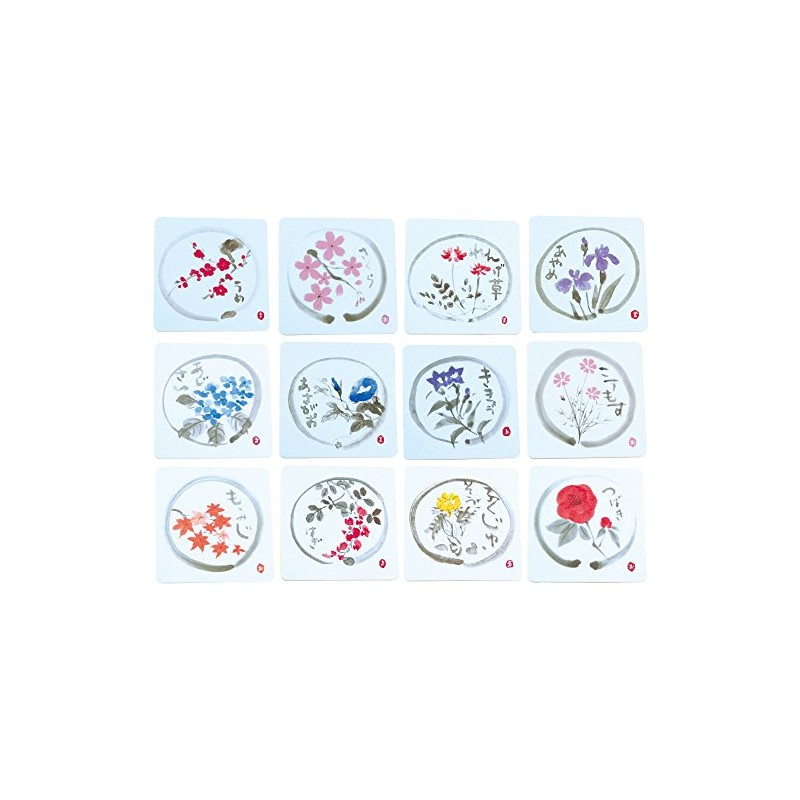Daikoku Kogyo 3362315 "Commercial Use" Floral Paper Coasters Square Iris