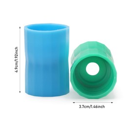 Pack of 10 Water Swirl Hexagonal Water Bottle Tornado Connector Water Swirl Connector Hexagonal Water Eduplay Maker for Tornado Manufacturing Scientific Experiment Education Testing