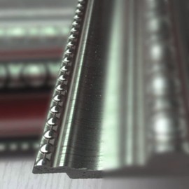 5 Meters 9.5mm Upholstery Tacks Strips, Decorative Nail Strips Sofa Trims Tapes,Indoor Garden Chair Tacks, with 100 Loosing Tacks (Silver)
