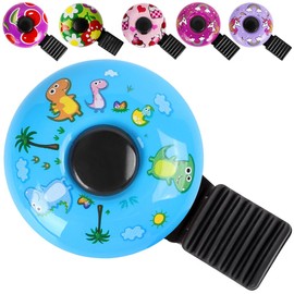 Children's Bicycle Bell for Children Girls Boys Adults 120 dB Mini Loud Bicycle Bell for Bicycle, Scooter, Tricycle, Children's Bike, Children's Bike, Mountain Bike - Bicycle Accessories