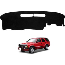 Cubierta para tablero compatible con Chevy S10 Blazer 1994-1997, tapete interior para auto, antideslizante, protector contra rayos UV y deslumbramiento solar, accesorios a medida