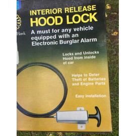 Speedway Motors Universal  Control Cable Choke Hood Trunk Release Interior Lock Latch Custom 78"