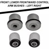 AUTOACER BUSHINGS KIT Front Upper + Lower Control Arm Bushing