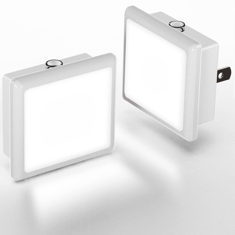 L LOHAS LED Night Lights Plug into Wall 2-Pack, 0.3W