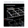 steelhooyee Acrylic Clear Lipstick Organizer 27 Slot Makeup Brush Holder