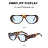 Long Keeper Vintage Oversized Sunglasses Round Women Men Retro Sunglasses