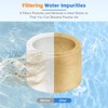 IGNISFLARE 30-Pack Top Fill Humidifier Replacement Filters for Classic160, Dual150,