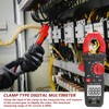 Current Clamp AC DC, Current Meter True-Rms 4000 Count, Clamp