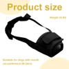 AOEVUIR 1 x Muzzle for Dogs with Short Snout Muzzle
