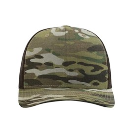 Richardson - Tactical Trucker Cap (US, Alpha, One Size, Multicam Original/Coyote Brown)