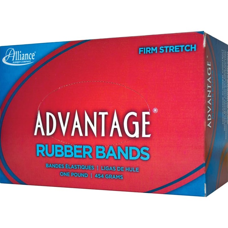 Alliance Rubber 27405 Advantage Rubber Bands Size #117B, 1 lb